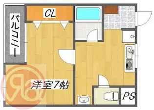 メゾン・ポルタ【2階】の間取り
