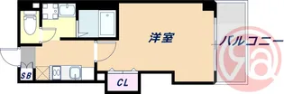 みおつくし桑津【8階】の間取り