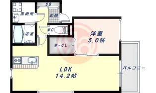 ポラリスルミネ【2階】の間取り
