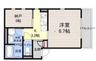 Jo-Rin Residence【3階】の間取り
