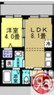 リアライズ長居公園通 【2階】の間取り