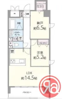 Le・sel上町台【8階】の間取り
