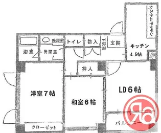 アメニティ【6階】の間取り