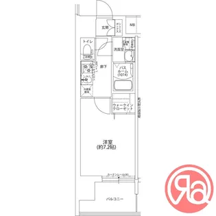 Louis Residence 天王寺町北【9階】の間取り