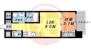 LIVIAZ三明町【1階】の間取り