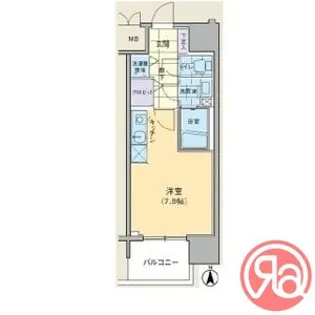 BLAU本町東【4階】の間取り