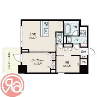 S-RESIDENCE福島diverse【8階】の間取り