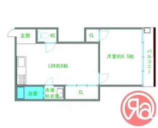 グランドキャパ杉本【3階】の間取り