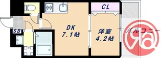 プレミアフェニックス【3階】の間取り
