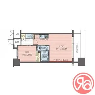 プレジオ帝塚山【2階】の間取り