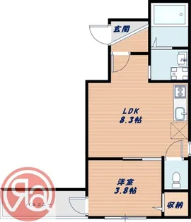 ファインステイツ2【3階】の間取り