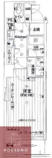 エイペックス梅田東【3階】の間取り