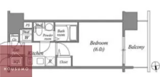 エスリード京橋桜ノ宮公園【3階】の間取り