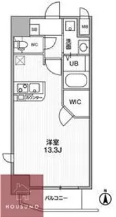LaDouceur梅田West【8階】の間取り