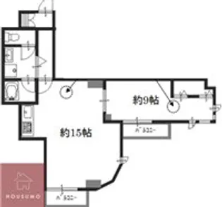 ディナスタビル【5階】の間取り