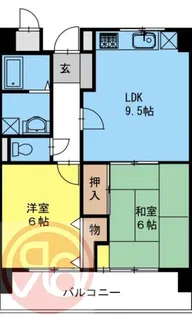 グレイスピア夕凪【5階】の間取り