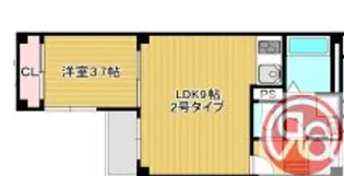 wiz Abeno【1階】の間取り