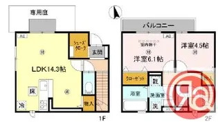 トリシアコートあべのTSの間取り