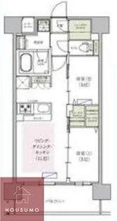 アーバネックス中崎町Ⅱ【502号室】の間取り