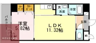 スペチアーレ【10階】の間取り