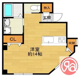 メゾンユタカ【2階】の間取り