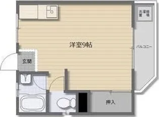 マンション幸樹荘【3階】の間取り