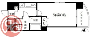 レグゼスタ福島Ⅱ【9階】の間取り