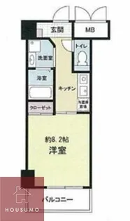 1Kの間取り画像