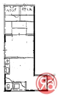 吉田ビル【4階】の間取り