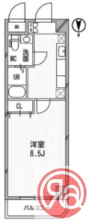 アーデン和泉町【4階】の間取り