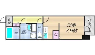 グランパシフィック天満橋【3階】の間取り