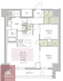 アーバネックス天満橋Front【3階】の間取り