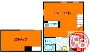 セリーナ田辺【1階】の間取り