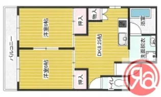 エルディ東住吉【7階】の間取り