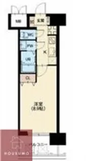 スプランディッド京橋EAST【803号室】の間取り