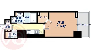 1Kの間取り画像