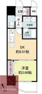 ブランシエスタ天満【505号室】の間取り