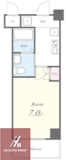 サザン長柄【902号室】の間取り