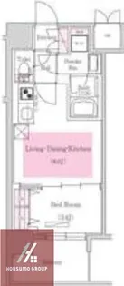 アーバネックス西天満【10階】の間取り