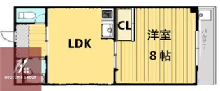 荒川マンション【302号室】の間取り