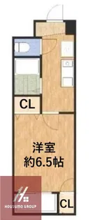 ドエル天満橋【303号室】の間取り
