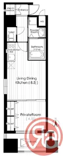 福島プライマリーワン【10階】の間取り