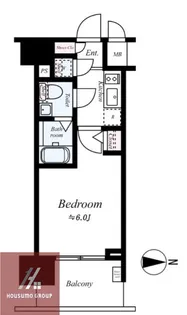 エスリード桜ノ宮レジデンス【3階】の間取り
