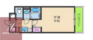 エスリード福島レジデンス【4階】の間取り