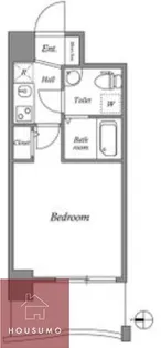 ARISTO扇町【206号室】の間取り