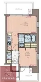 プレジオ城東中央【2階】の間取り