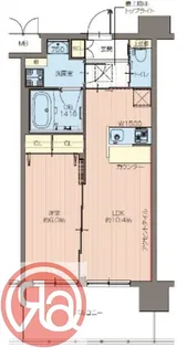 ディームス福島【11階】の間取り