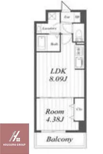 オルフェア都島【403号室】の間取り