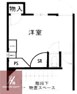 やまさコート弁天町【1階】の間取り