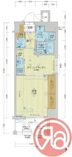 アスヴェル梅田WEST【4階】の間取り